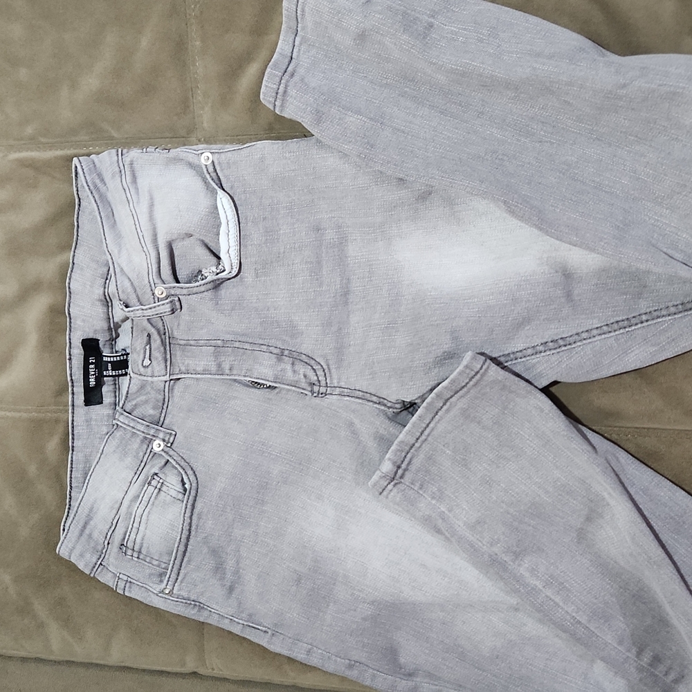 Forever 21 Grey Jeans